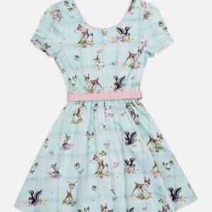 Disney Loungefly Stitch Shoppe Bambi Laci Dress Size Large No Pin